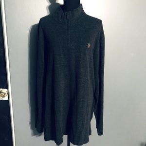 Polo Ralph Lauren pullover /quarter zipper XXL,flat/pit to pit 27.5